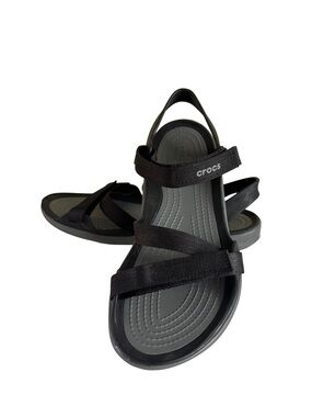 Crocs Women's Swiftwater Webbing Sandals size 7
